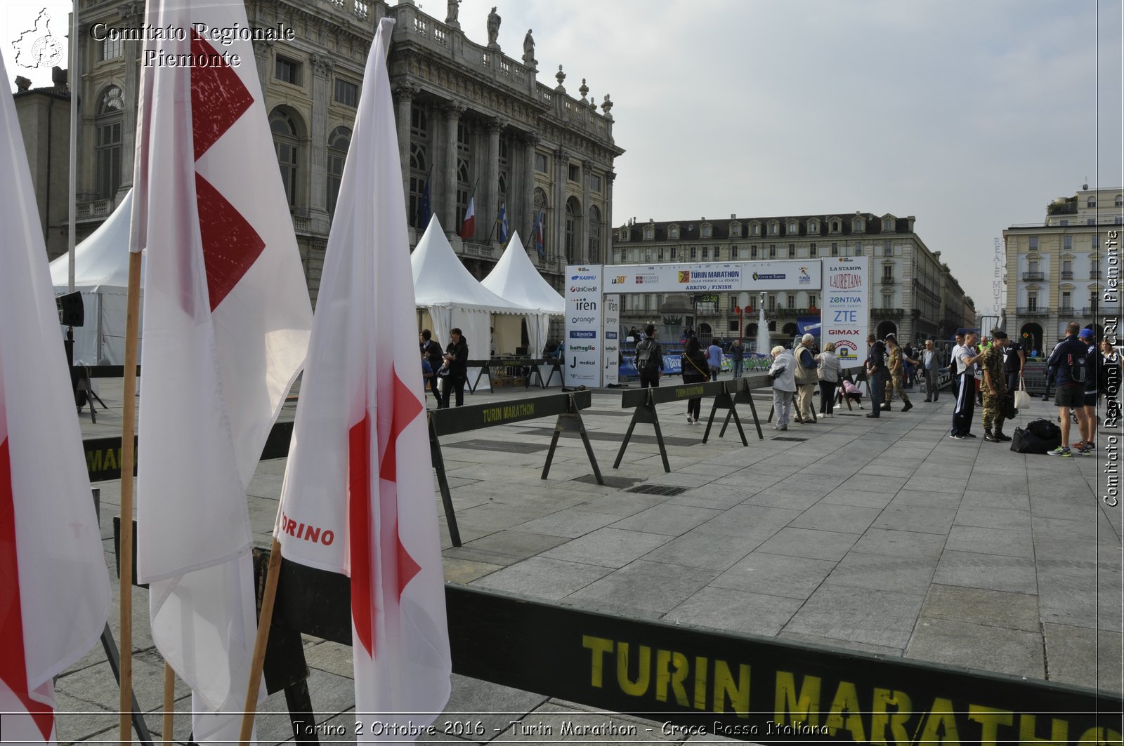 Torino 2 Ottobre 2016 - Turin Marathon - Croce Rossa Italiana- Comitato Regionale del Piemonte