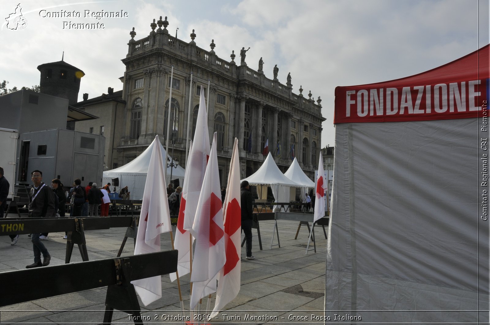 Torino 2 Ottobre 2016 - Turin Marathon - Croce Rossa Italiana- Comitato Regionale del Piemonte