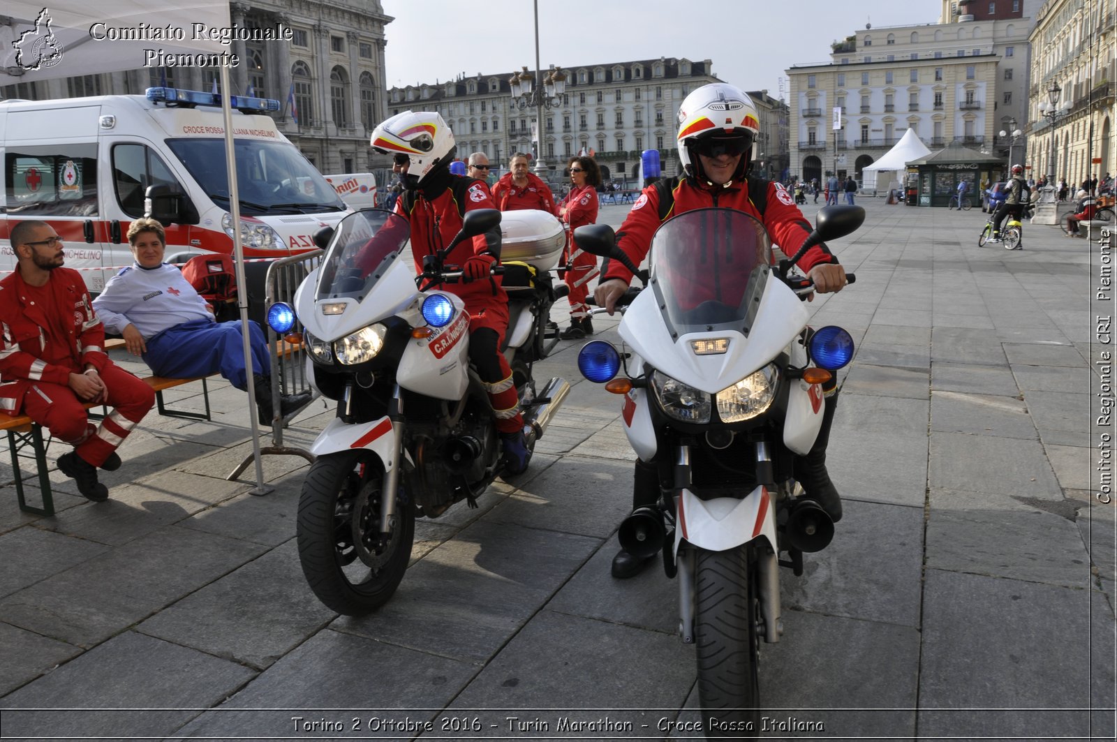 Torino 2 Ottobre 2016 - Turin Marathon - Croce Rossa Italiana- Comitato Regionale del Piemonte