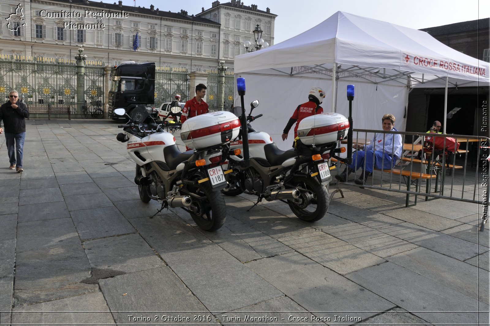 Torino 2 Ottobre 2016 - Turin Marathon - Croce Rossa Italiana- Comitato Regionale del Piemonte