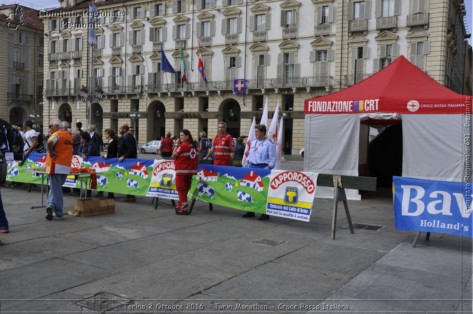 Torino 2 Ottobre 2016 - Turin Marathon - Croce Rossa Italiana- Comitato Regionale del Piemonte