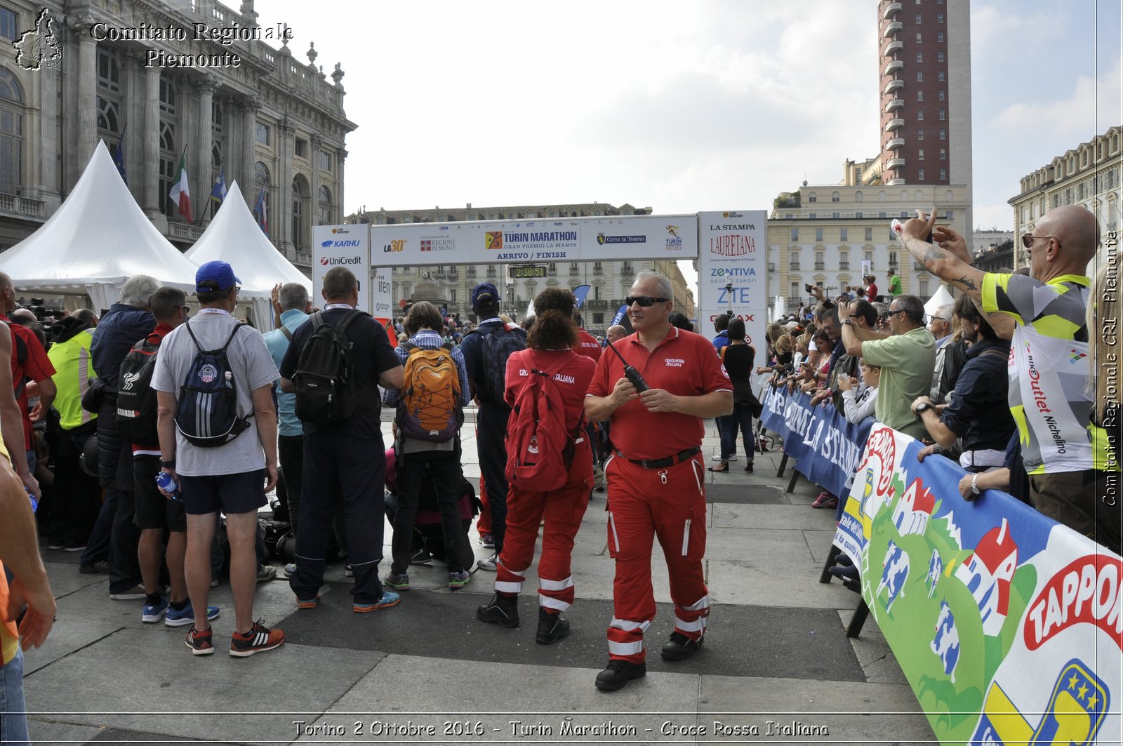 Torino 2 Ottobre 2016 - Turin Marathon - Croce Rossa Italiana- Comitato Regionale del Piemonte