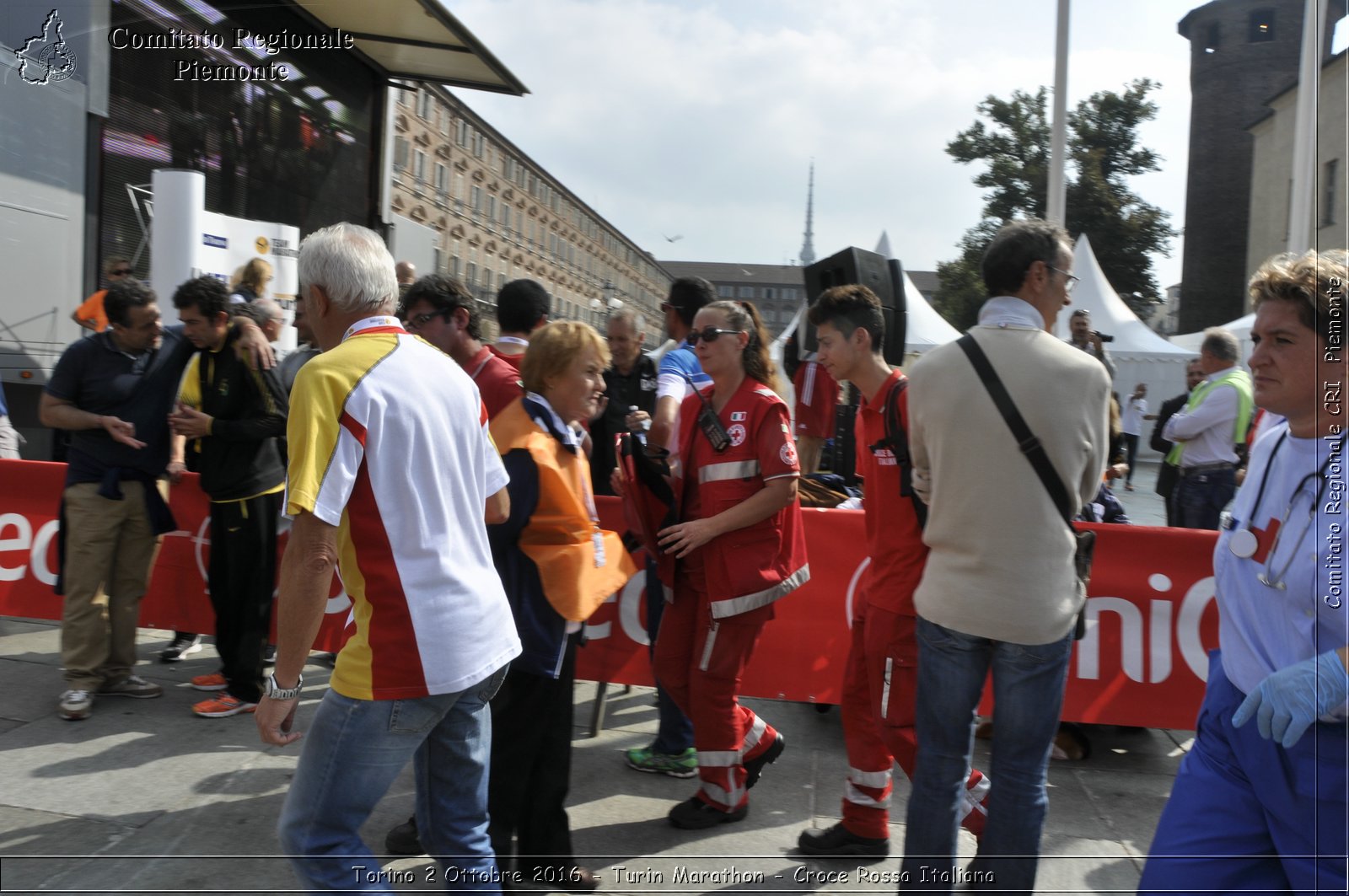 Torino 2 Ottobre 2016 - Turin Marathon - Croce Rossa Italiana- Comitato Regionale del Piemonte