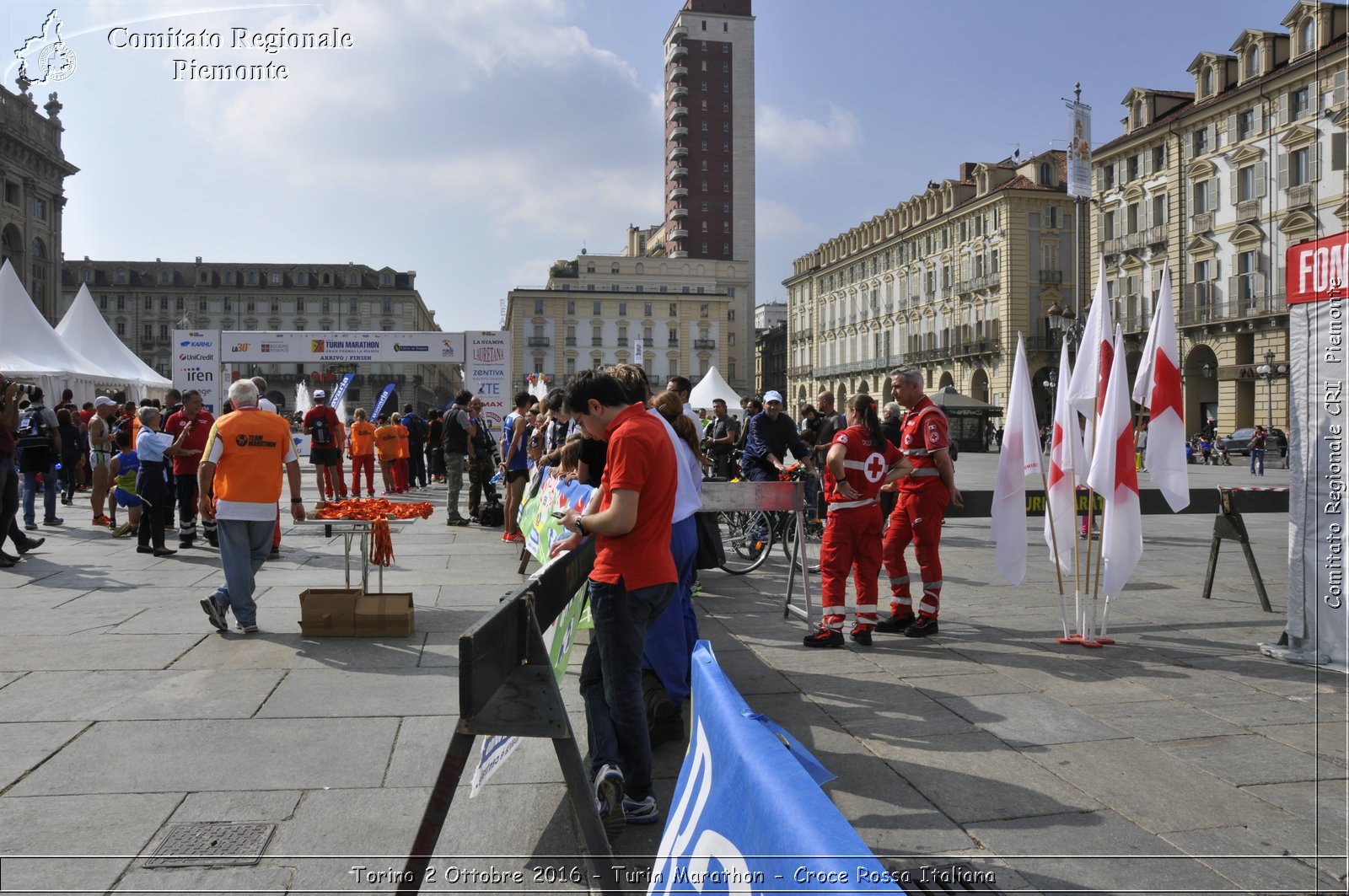 Torino 2 Ottobre 2016 - Turin Marathon - Croce Rossa Italiana- Comitato Regionale del Piemonte