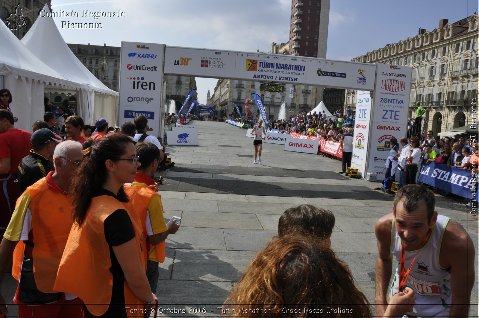 Torino 2 Ottobre 2016 - Turin Marathon - Croce Rossa Italiana- Comitato Regionale del Piemonte