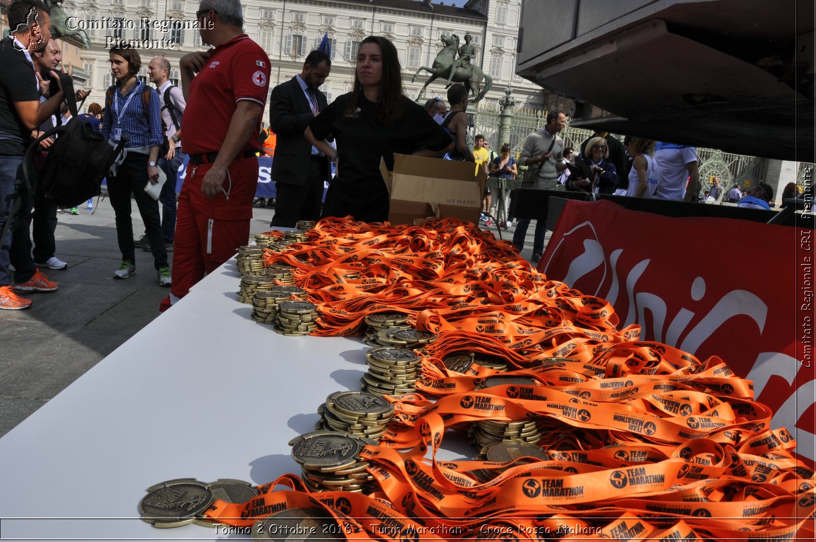 Torino 2 Ottobre 2016 - Turin Marathon - Croce Rossa Italiana- Comitato Regionale del Piemonte