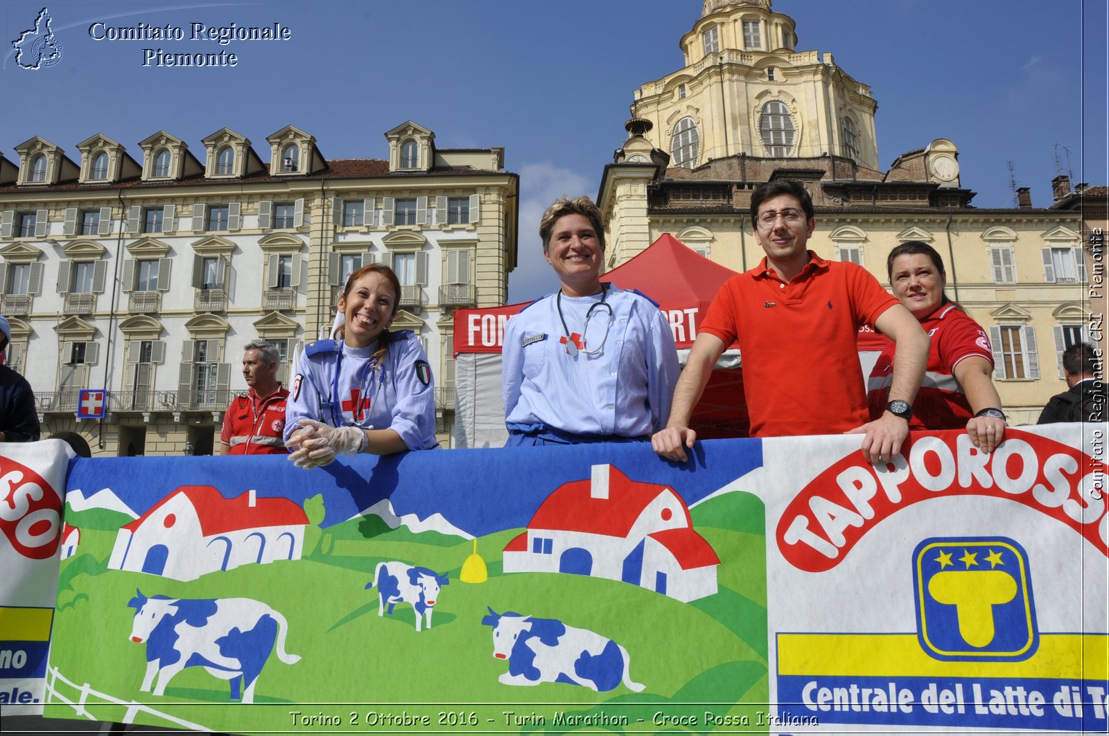 Torino 2 Ottobre 2016 - Turin Marathon - Croce Rossa Italiana- Comitato Regionale del Piemonte