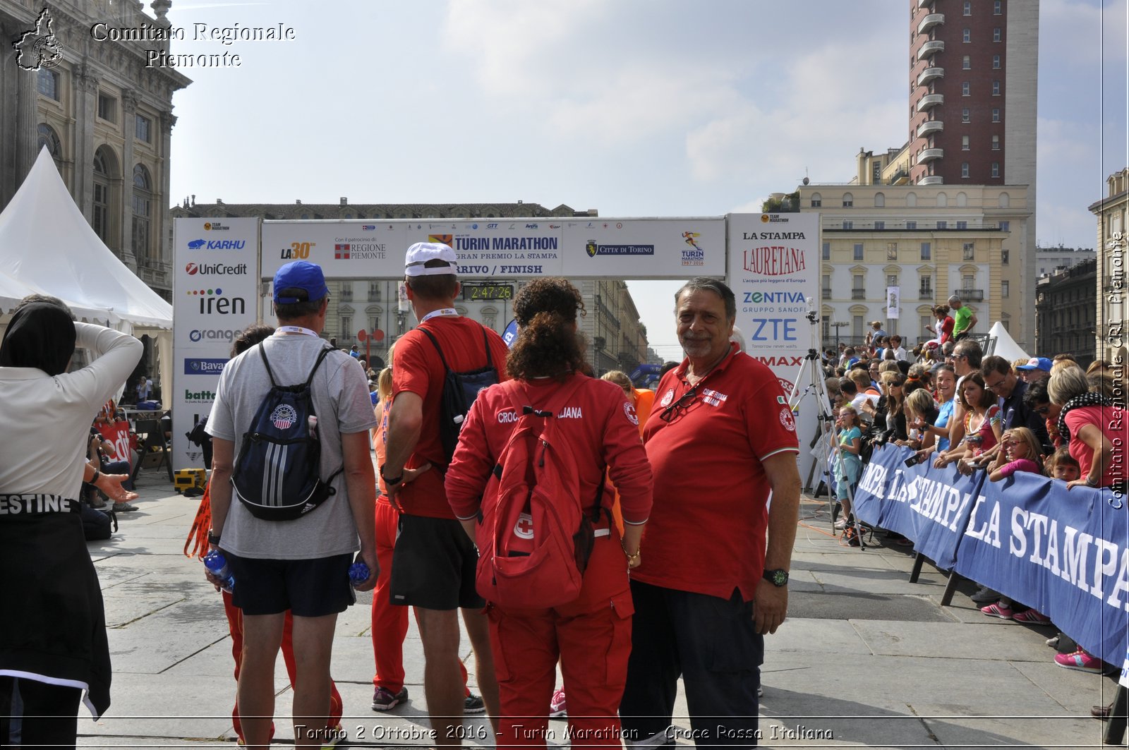 Torino 2 Ottobre 2016 - Turin Marathon - Croce Rossa Italiana- Comitato Regionale del Piemonte