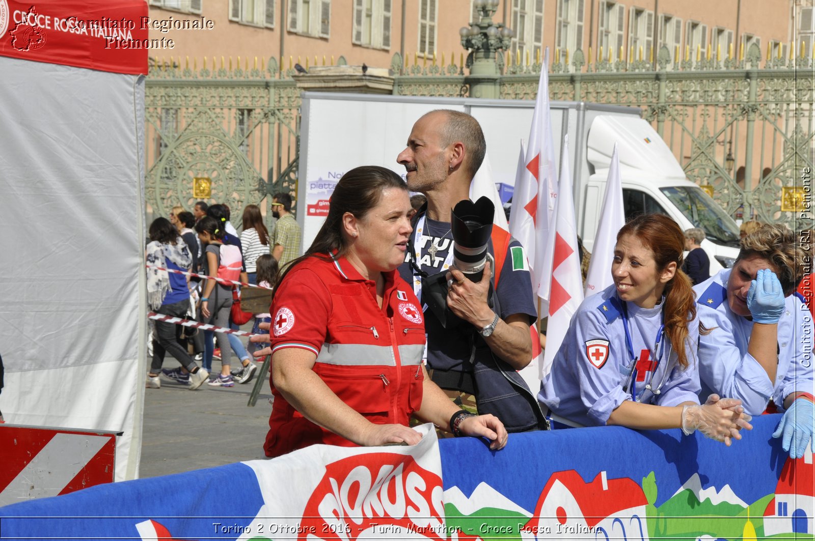 Torino 2 Ottobre 2016 - Turin Marathon - Croce Rossa Italiana- Comitato Regionale del Piemonte