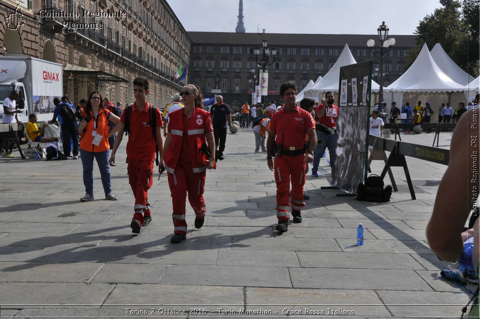 Torino 2 Ottobre 2016 - Turin Marathon - Croce Rossa Italiana- Comitato Regionale del Piemonte