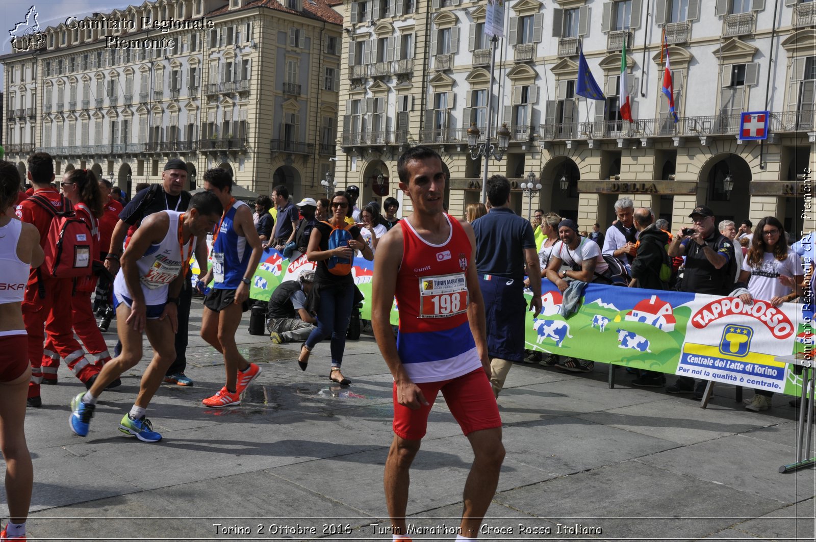 Torino 2 Ottobre 2016 - Turin Marathon - Croce Rossa Italiana- Comitato Regionale del Piemonte