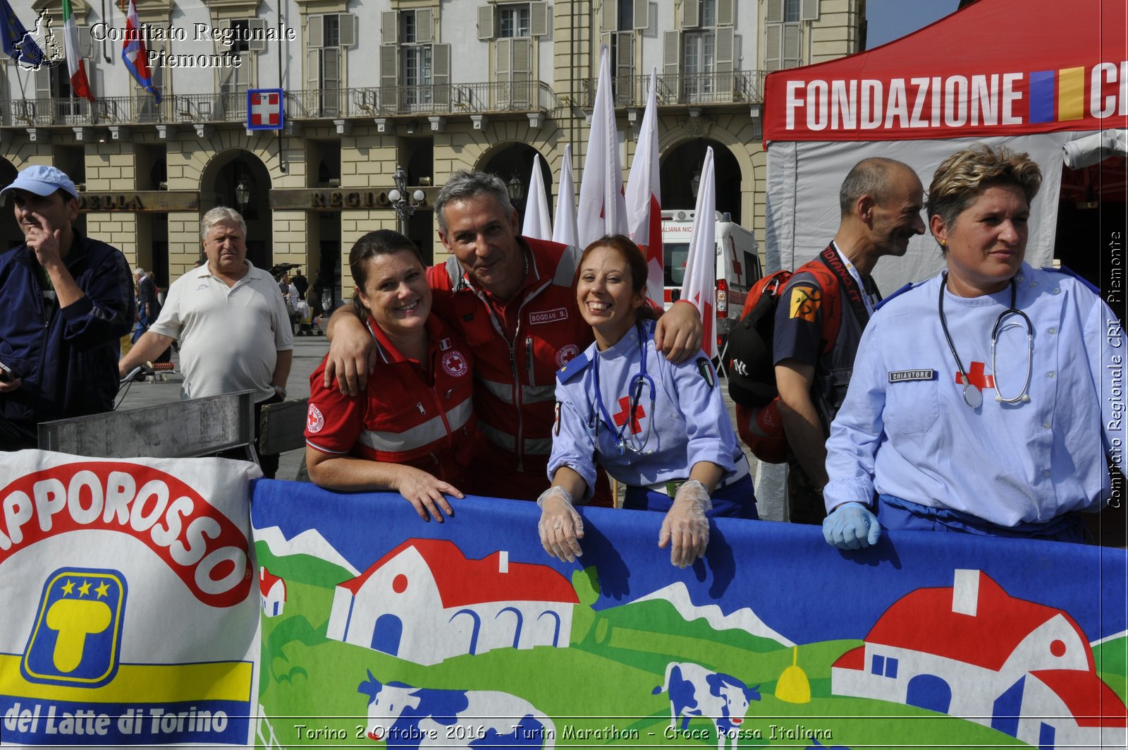 Torino 2 Ottobre 2016 - Turin Marathon - Croce Rossa Italiana- Comitato Regionale del Piemonte