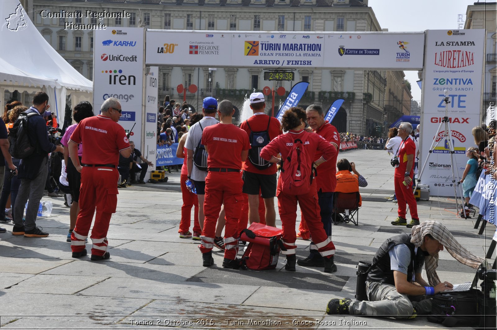 Torino 2 Ottobre 2016 - Turin Marathon - Croce Rossa Italiana- Comitato Regionale del Piemonte