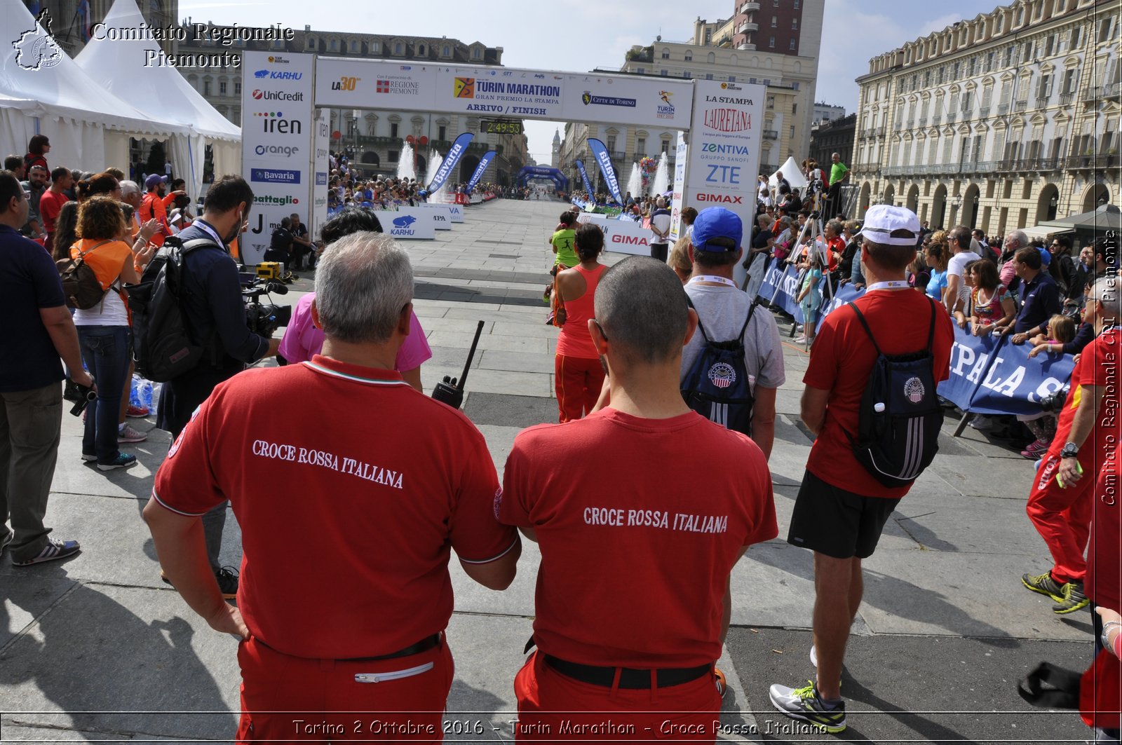 Torino 2 Ottobre 2016 - Turin Marathon - Croce Rossa Italiana- Comitato Regionale del Piemonte