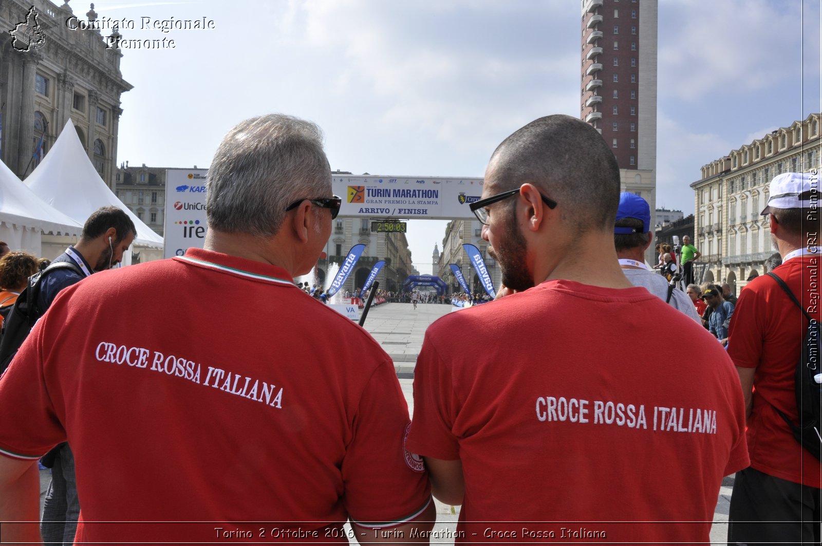 Torino 2 Ottobre 2016 - Turin Marathon - Croce Rossa Italiana- Comitato Regionale del Piemonte