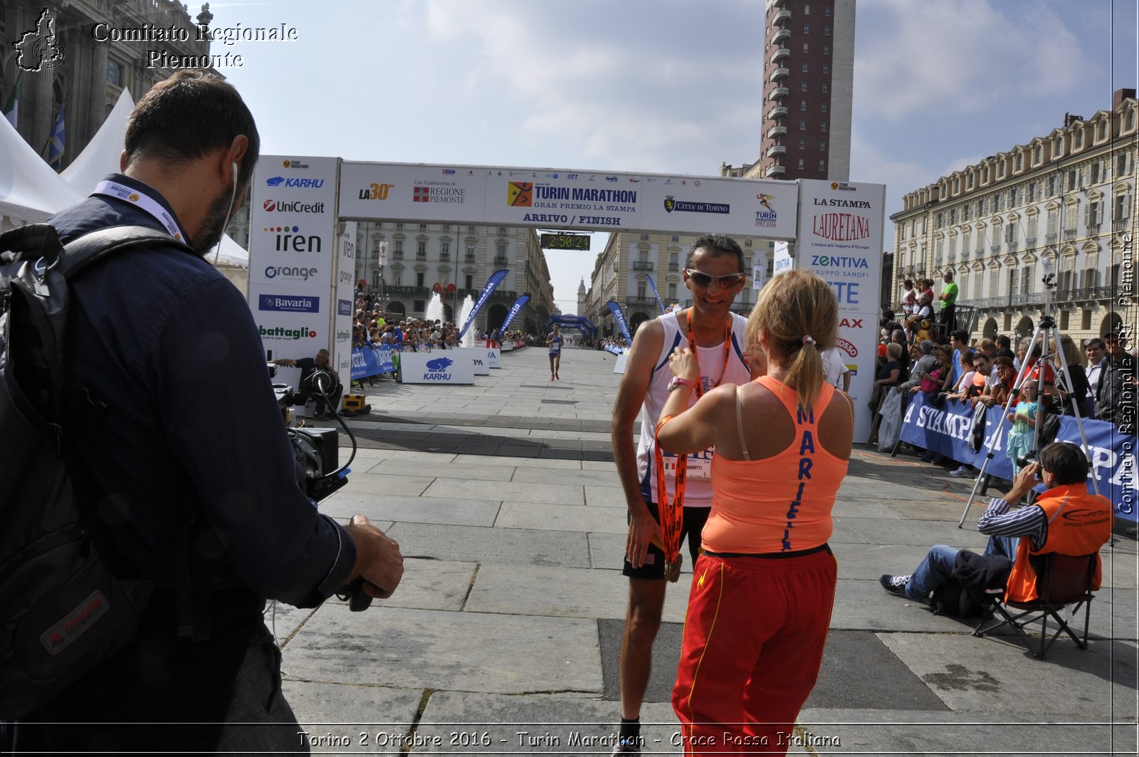 Torino 2 Ottobre 2016 - Turin Marathon - Croce Rossa Italiana- Comitato Regionale del Piemonte