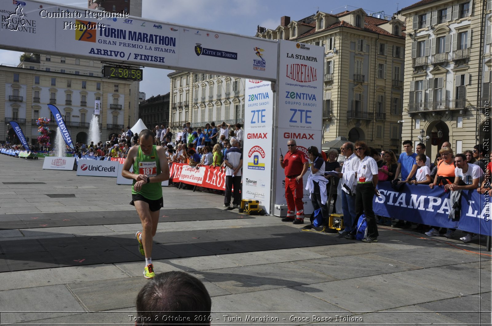 Torino 2 Ottobre 2016 - Turin Marathon - Croce Rossa Italiana- Comitato Regionale del Piemonte