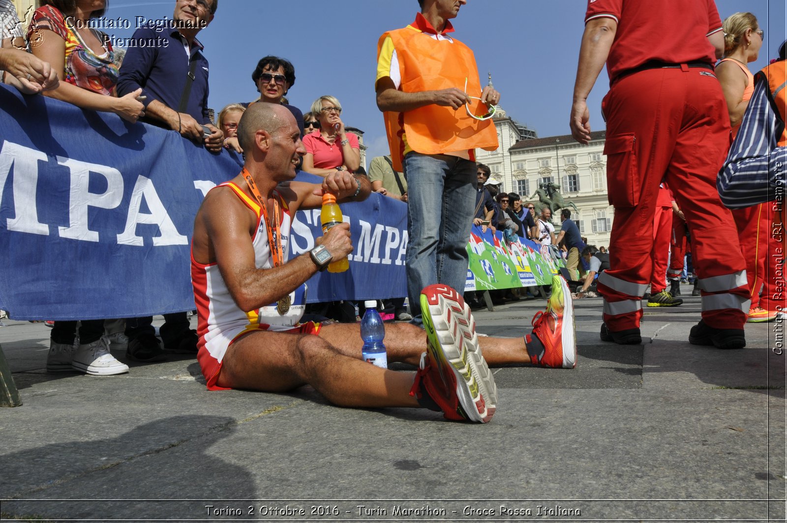 Torino 2 Ottobre 2016 - Turin Marathon - Croce Rossa Italiana- Comitato Regionale del Piemonte