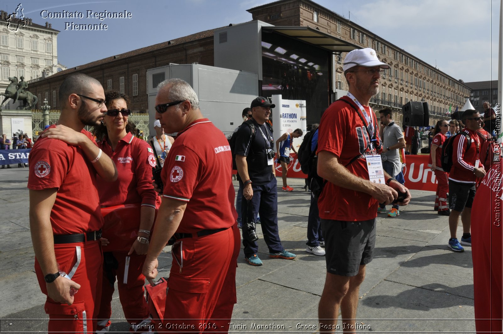 Torino 2 Ottobre 2016 - Turin Marathon - Croce Rossa Italiana- Comitato Regionale del Piemonte