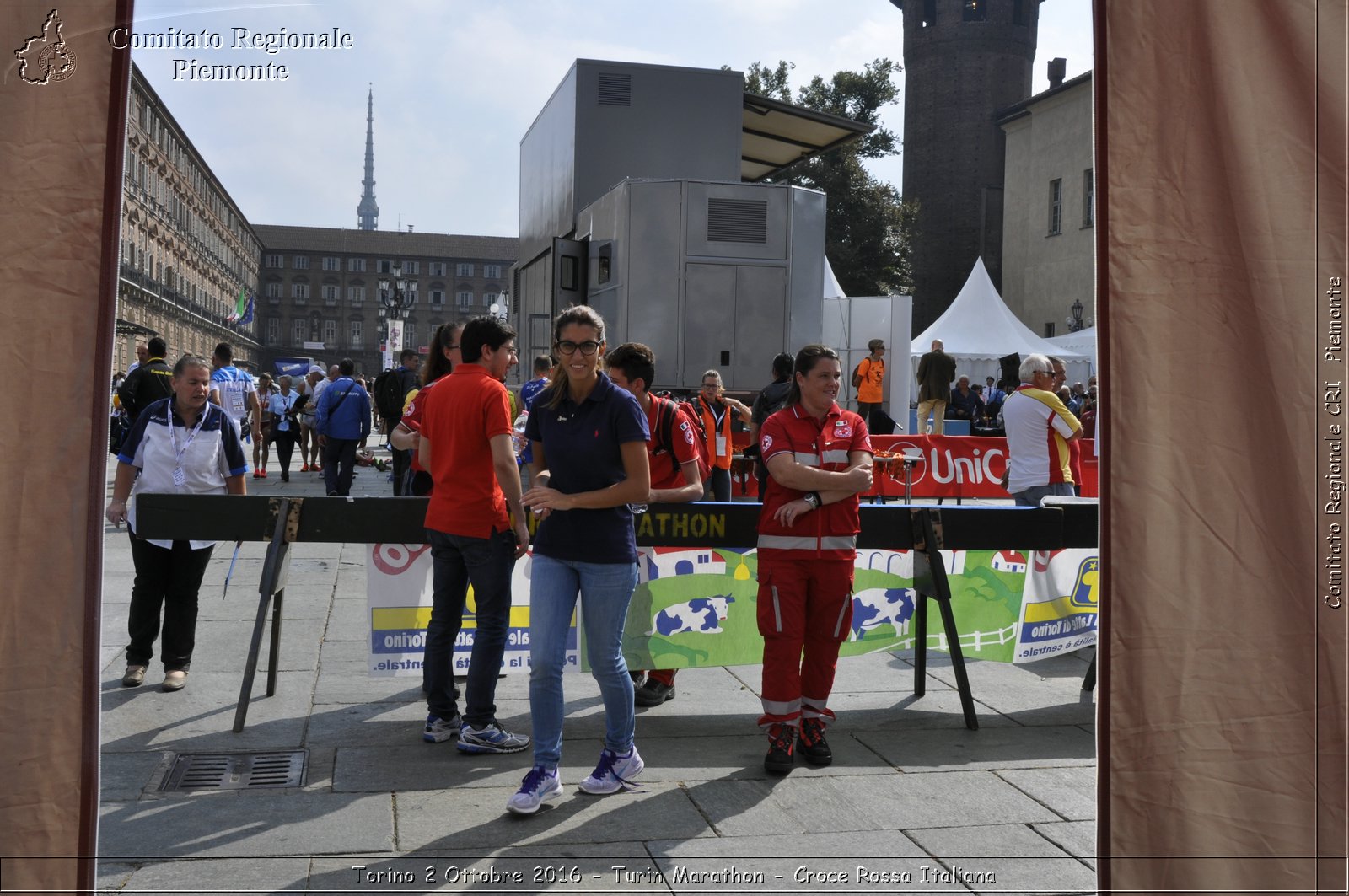 Torino 2 Ottobre 2016 - Turin Marathon - Croce Rossa Italiana- Comitato Regionale del Piemonte