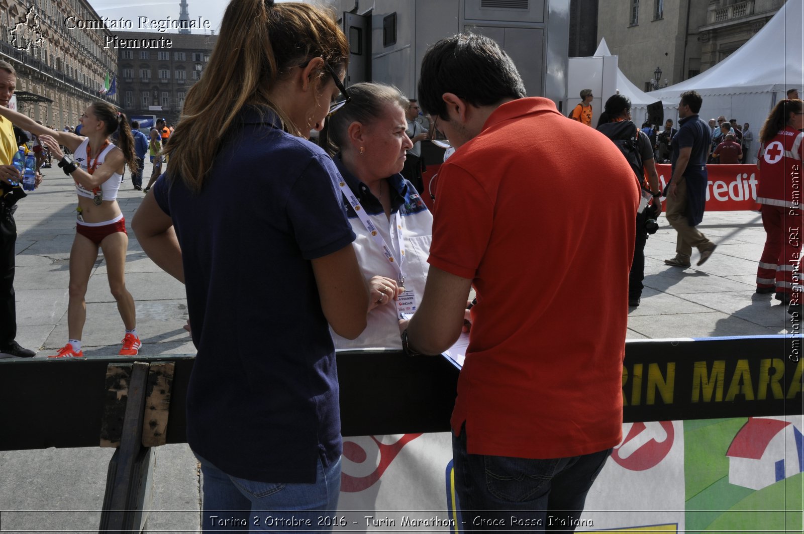 Torino 2 Ottobre 2016 - Turin Marathon - Croce Rossa Italiana- Comitato Regionale del Piemonte