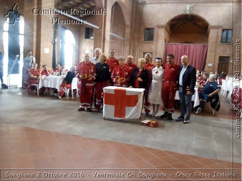 Savigliano 2 Ottobre 2016 - Ventennale Cri Savigliano - Croce Rossa Italiana- Comitato Regionale del Piemonte