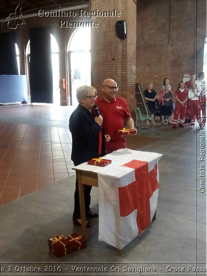 Savigliano 2 Ottobre 2016 - Ventennale Cri Savigliano - Croce Rossa Italiana- Comitato Regionale del Piemonte