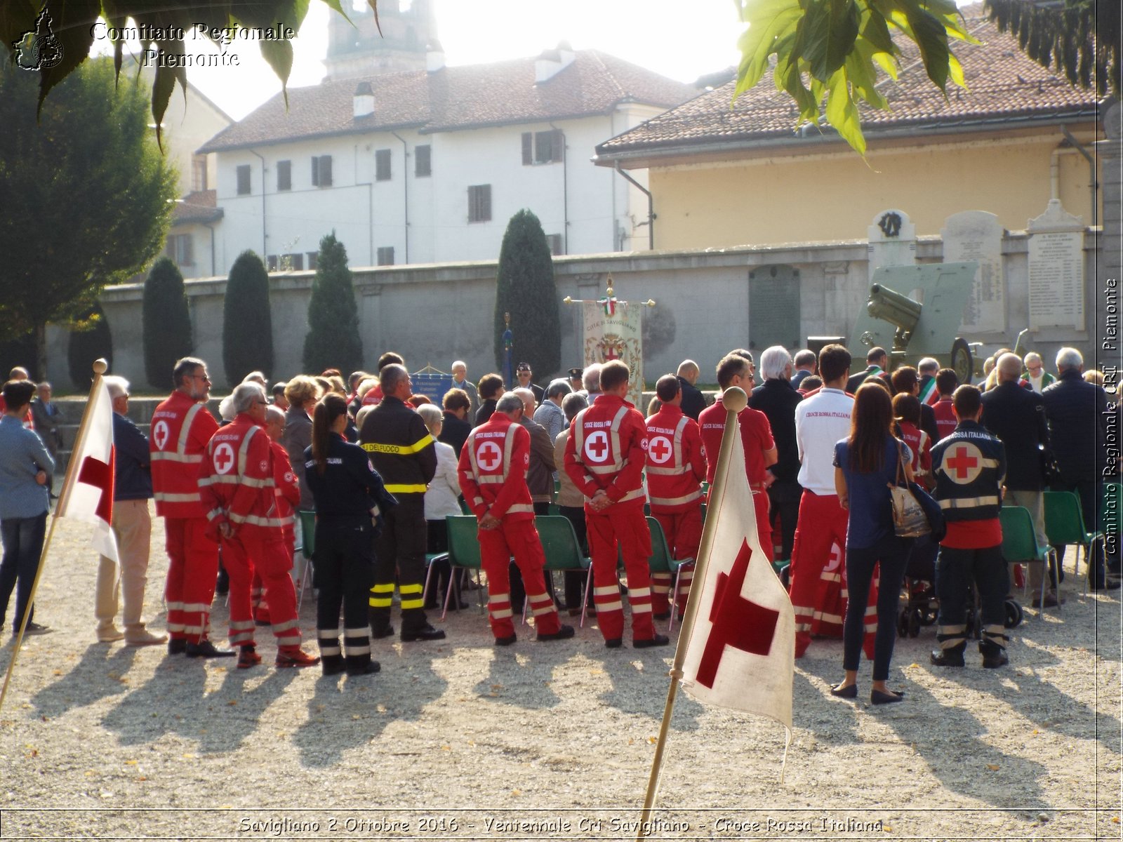 Savigliano 2 Ottobre 2016 - Ventennale Cri Savigliano - Croce Rossa Italiana- Comitato Regionale del Piemonte