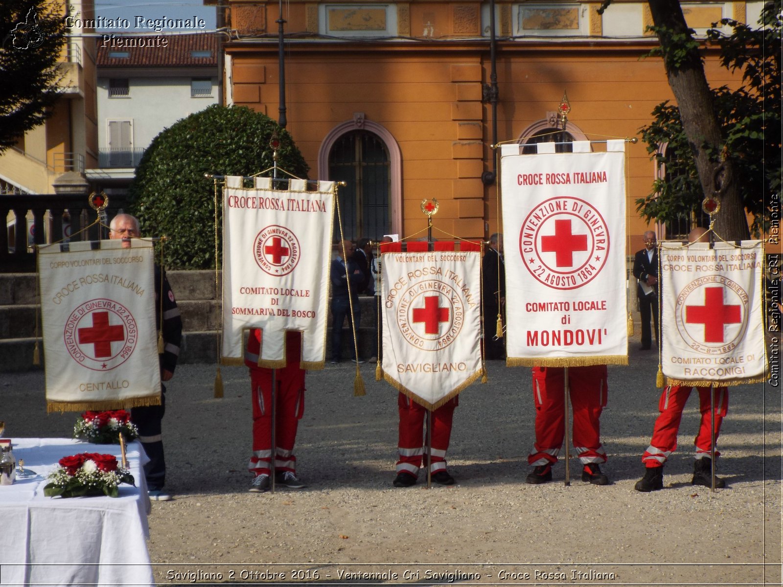 Savigliano 2 Ottobre 2016 - Ventennale Cri Savigliano - Croce Rossa Italiana- Comitato Regionale del Piemonte