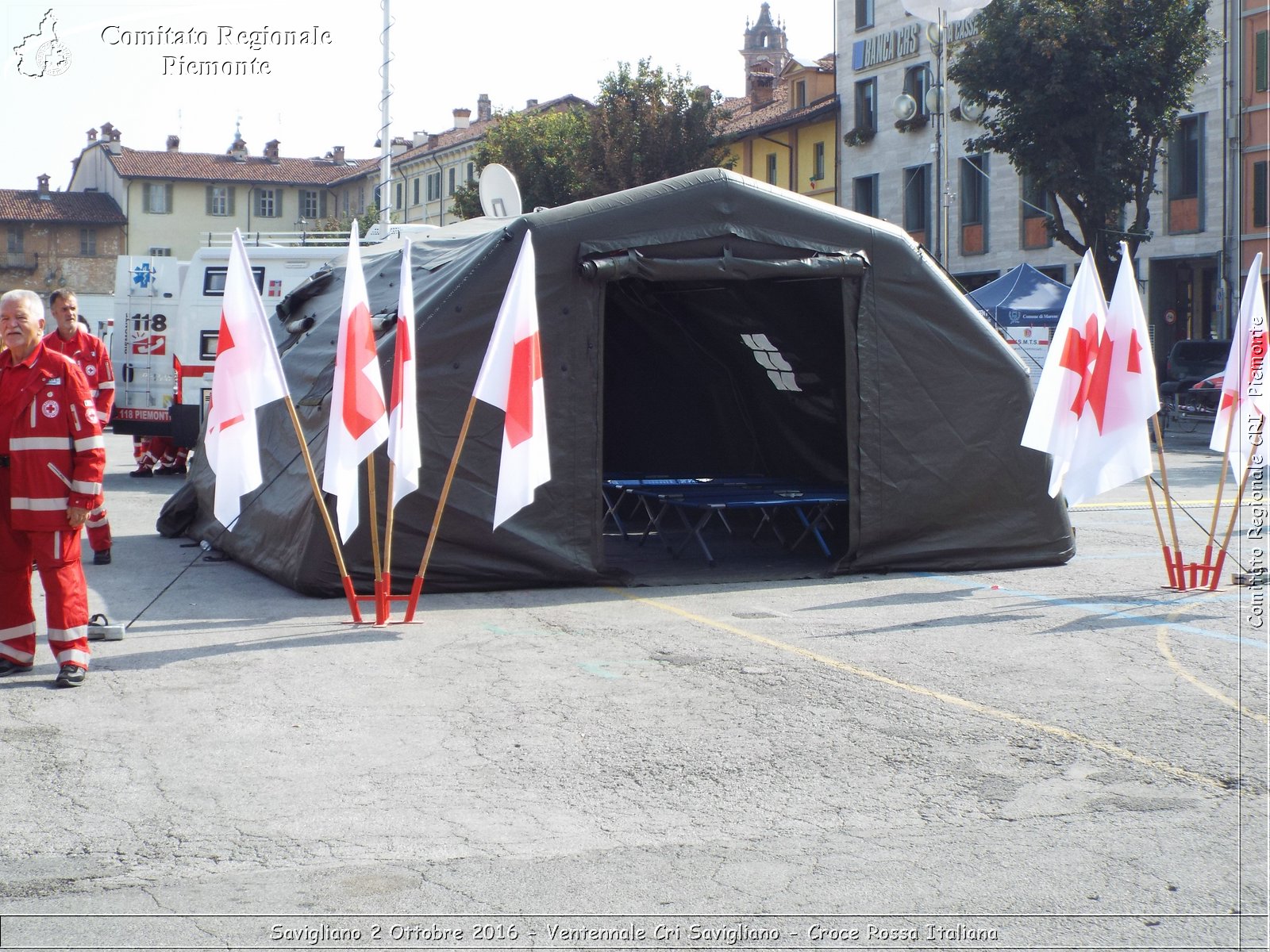 Savigliano 2 Ottobre 2016 - Ventennale Cri Savigliano - Croce Rossa Italiana- Comitato Regionale del Piemonte