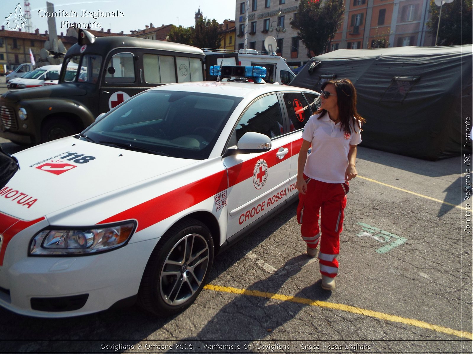 Savigliano 2 Ottobre 2016 - Ventennale Cri Savigliano - Croce Rossa Italiana- Comitato Regionale del Piemonte