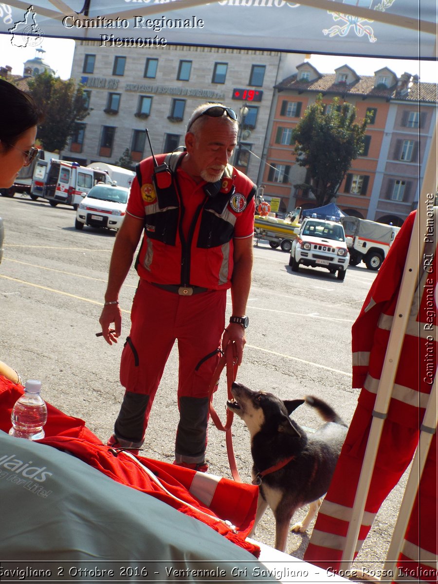 Savigliano 2 Ottobre 2016 - Ventennale Cri Savigliano - Croce Rossa Italiana- Comitato Regionale del Piemonte