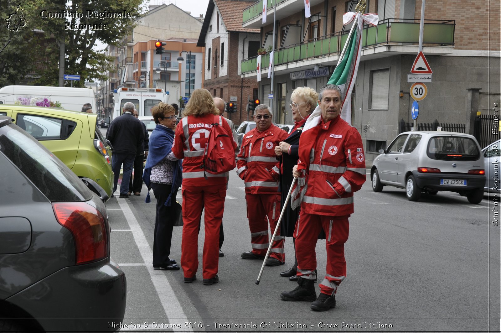 Nichelino 9 Ottobre 2016 - Trentennale Cri Nichelino - Croce Rossa Italiana- Comitato Regionale del Piemonte