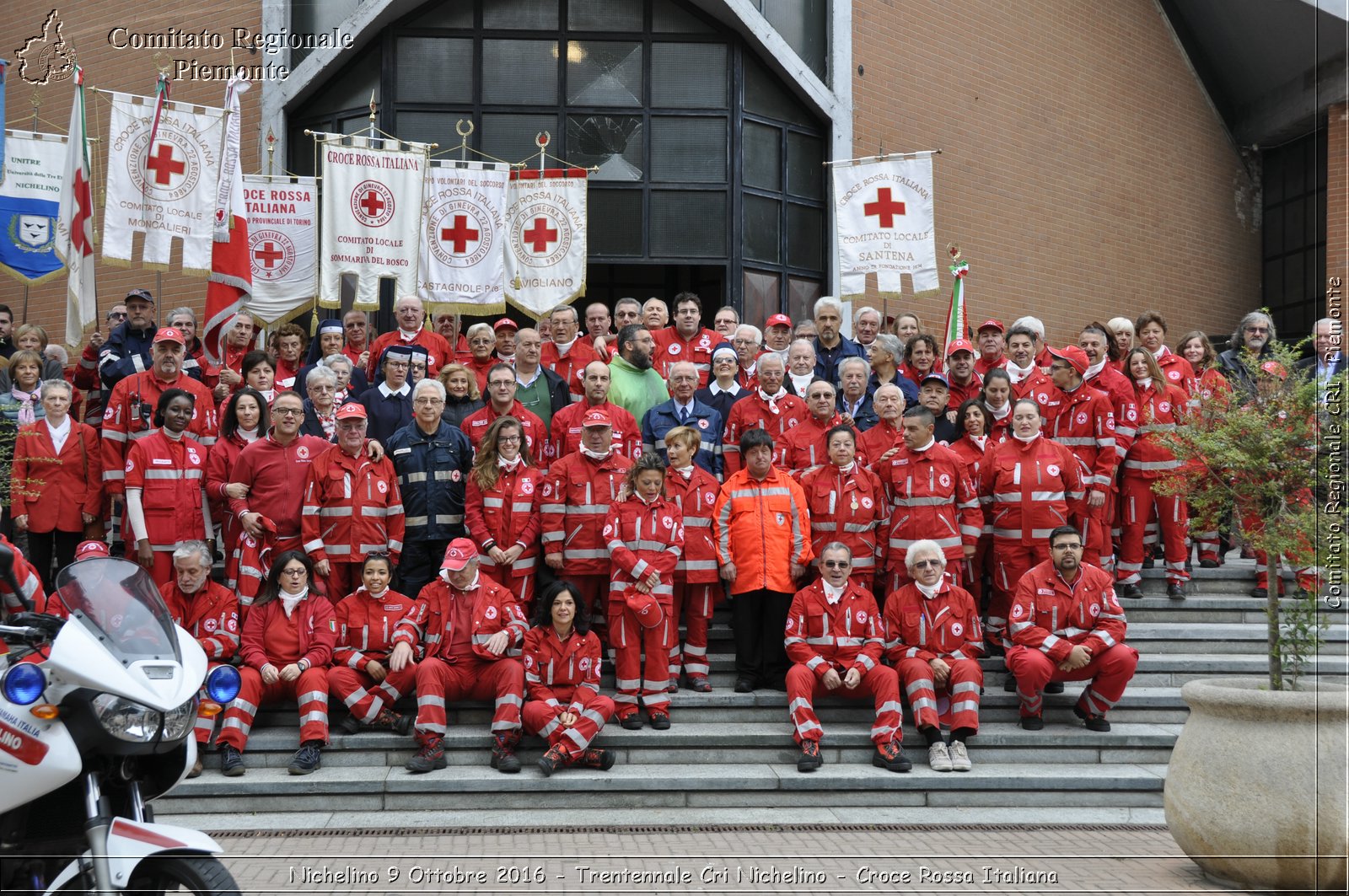 Nichelino 9 Ottobre 2016 - Trentennale Cri Nichelino - Croce Rossa Italiana- Comitato Regionale del Piemonte