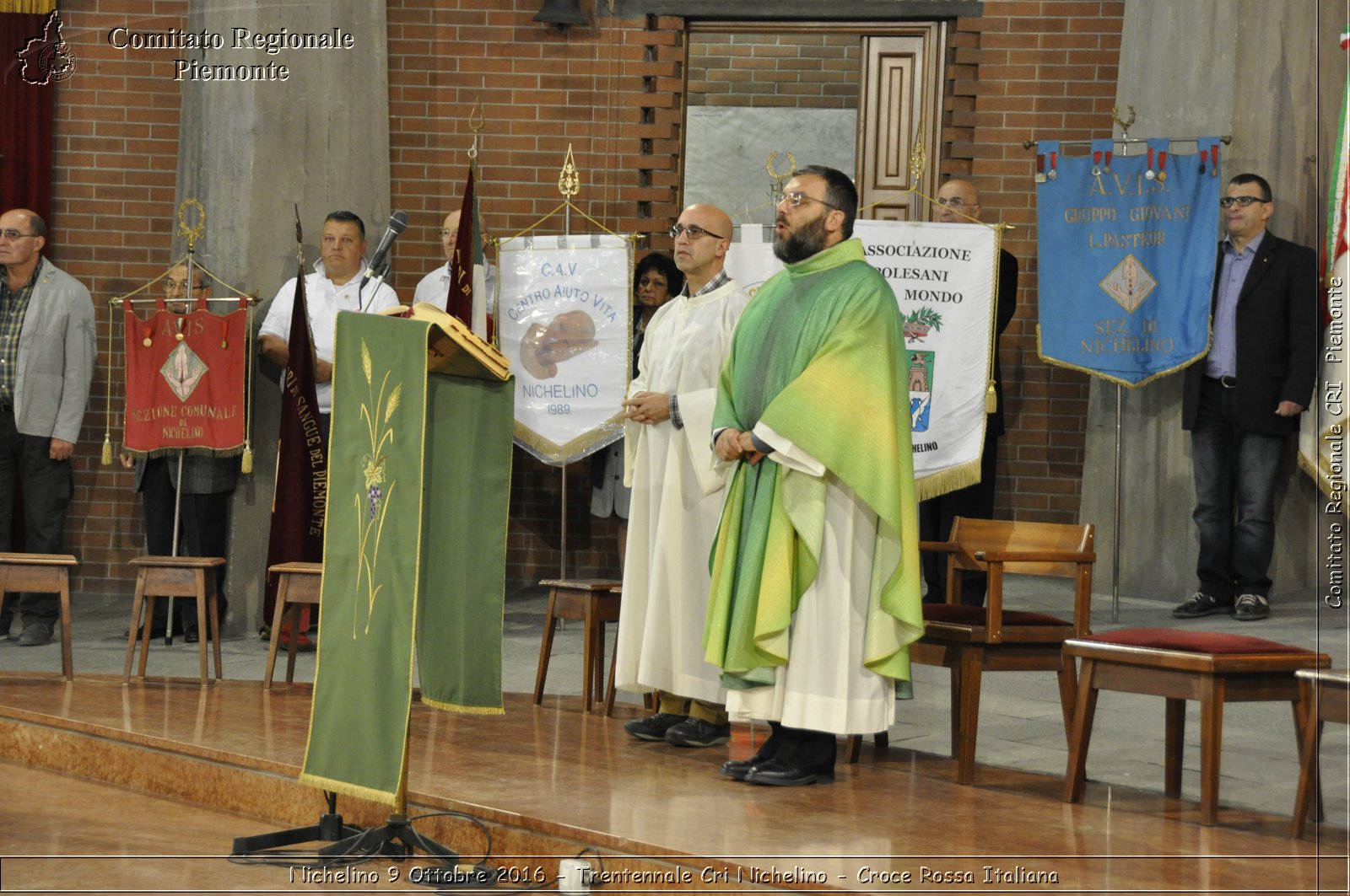 Nichelino 9 Ottobre 2016 - Trentennale Cri Nichelino - Croce Rossa Italiana- Comitato Regionale del Piemonte