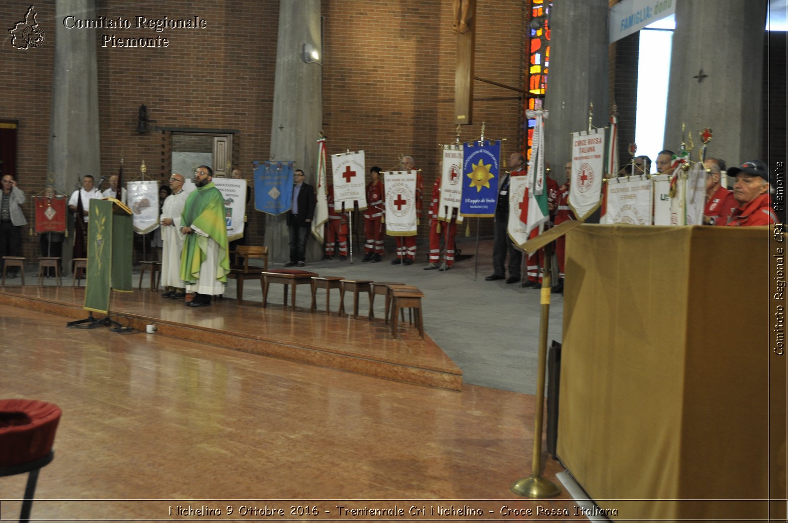 Nichelino 9 Ottobre 2016 - Trentennale Cri Nichelino - Croce Rossa Italiana- Comitato Regionale del Piemonte