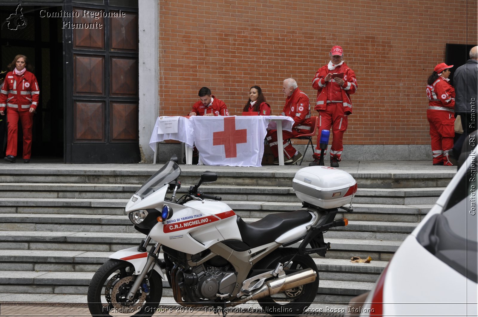 Nichelino 9 Ottobre 2016 - Trentennale Cri Nichelino - Croce Rossa Italiana- Comitato Regionale del Piemonte