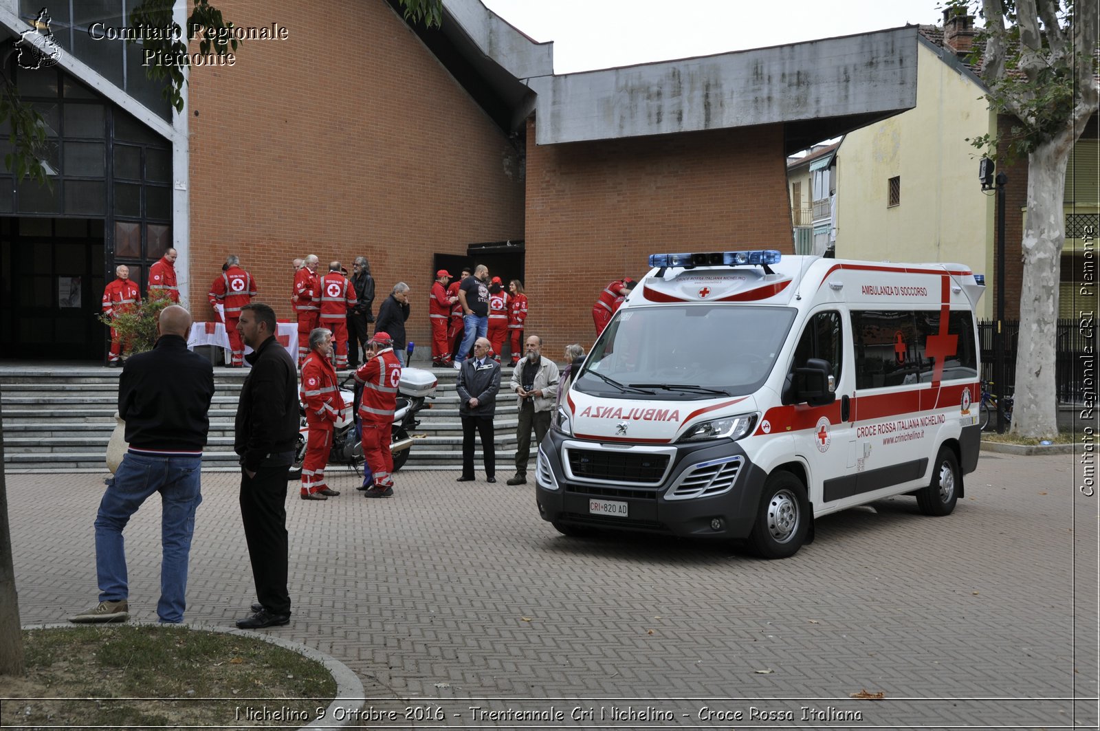 Nichelino 9 Ottobre 2016 - Trentennale Cri Nichelino - Croce Rossa Italiana- Comitato Regionale del Piemonte