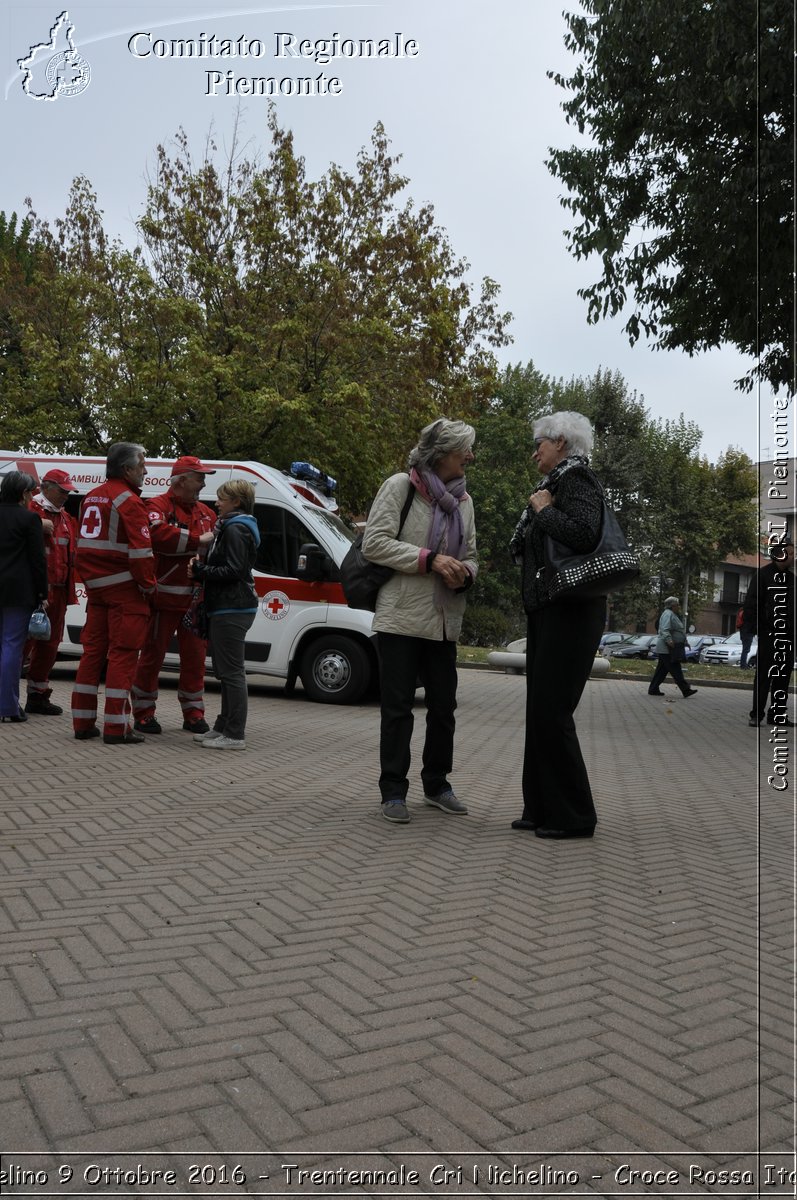 Nichelino 9 Ottobre 2016 - Trentennale Cri Nichelino - Croce Rossa Italiana- Comitato Regionale del Piemonte