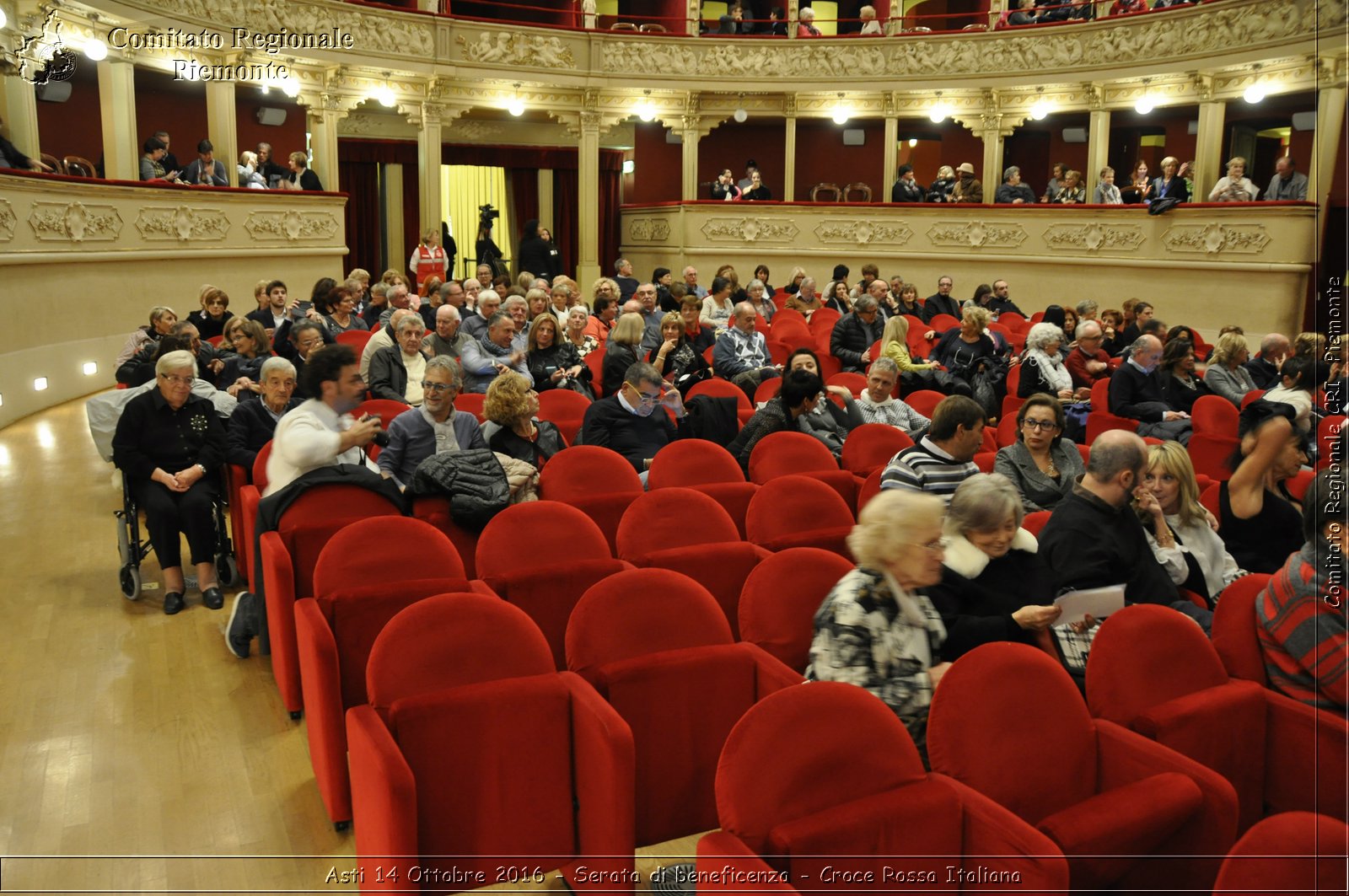 Asti 14 Ottobre 2016 - Serata di beneficenza - Croce Rossa Italiana- Comitato Regionale del Piemonte