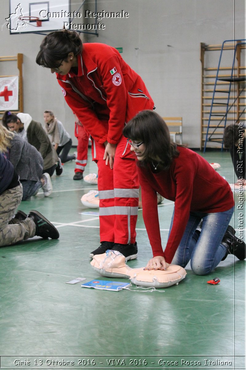 Ciri 13 Ottobre 2016 - VIVA 2016 - Croce Rossa Italiana- Comitato Regionale del Piemonte