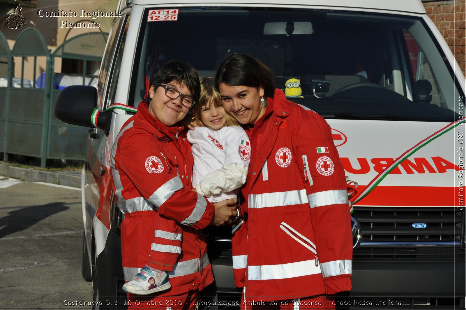 Castelnuovo D.B. 16 Ottobre 2016 - Inaugurazione Ambulanza da Soccorso - Croce Rossa Italiana- Comitato Regionale del Piemonte