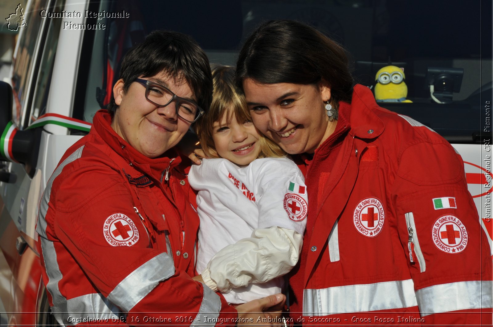 Castelnuovo D.B. 16 Ottobre 2016 - Inaugurazione Ambulanza da Soccorso - Croce Rossa Italiana- Comitato Regionale del Piemonte