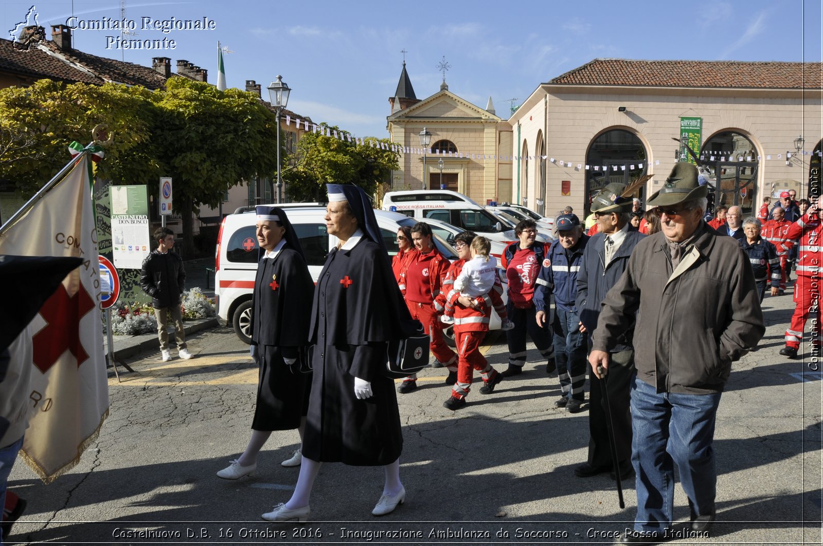 Castelnuovo D.B. 16 Ottobre 2016 - Inaugurazione Ambulanza da Soccorso - Croce Rossa Italiana- Comitato Regionale del Piemonte