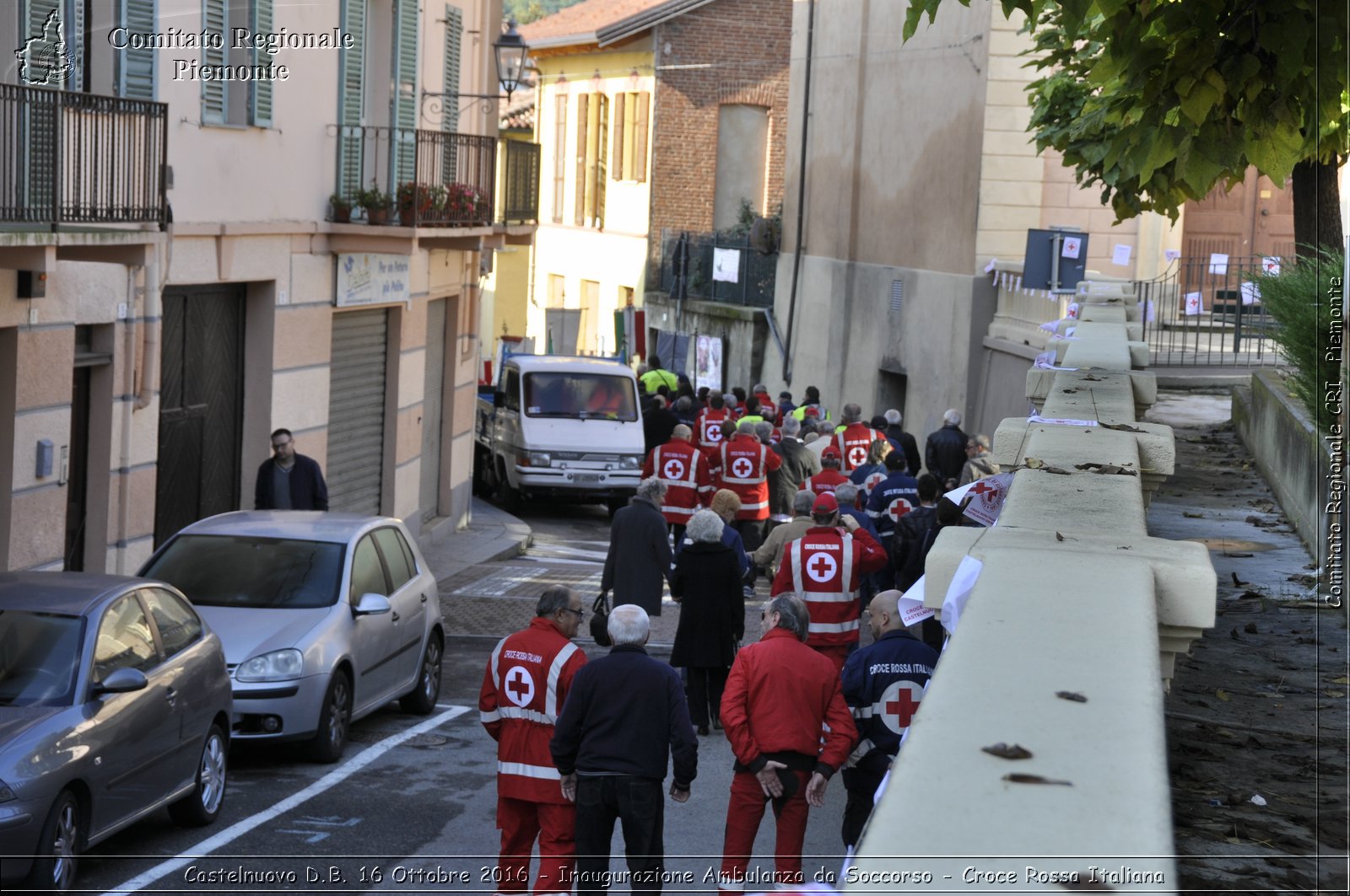 Castelnuovo D.B. 16 Ottobre 2016 - Inaugurazione Ambulanza da Soccorso - Croce Rossa Italiana- Comitato Regionale del Piemonte