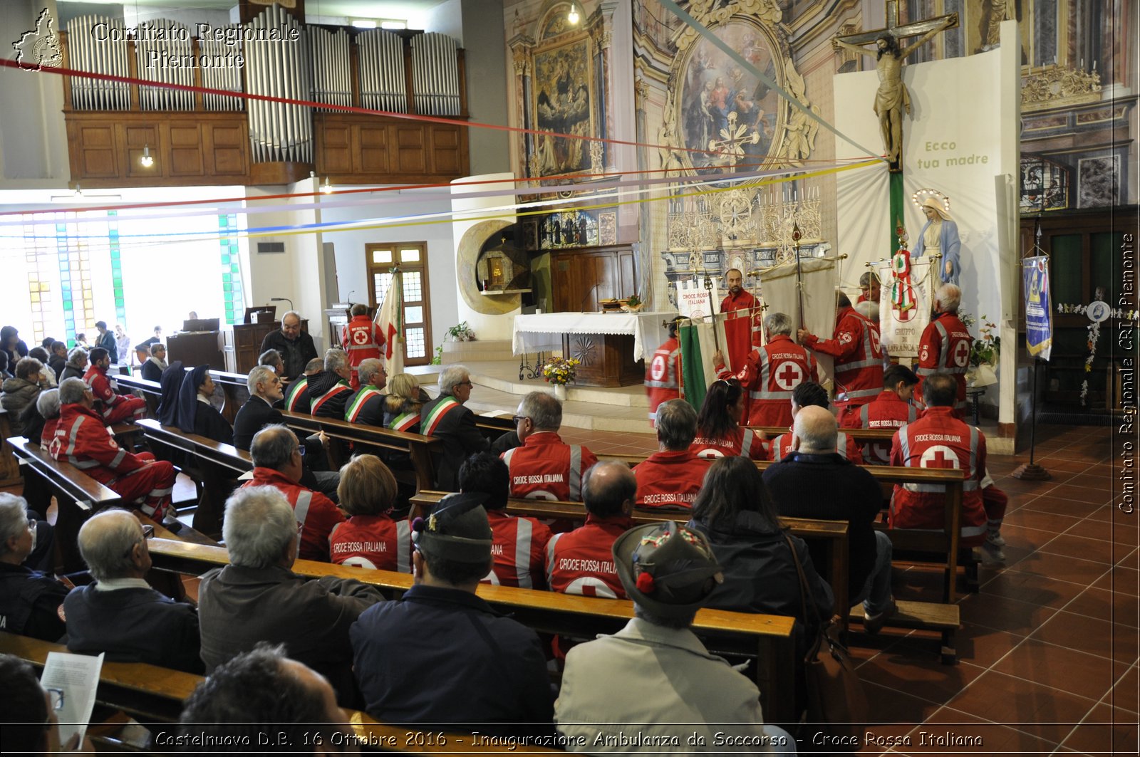 Castelnuovo D.B. 16 Ottobre 2016 - Inaugurazione Ambulanza da Soccorso - Croce Rossa Italiana- Comitato Regionale del Piemonte