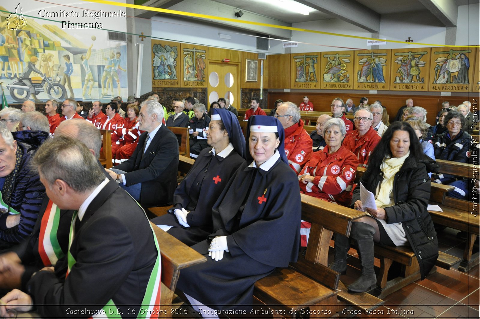 Castelnuovo D.B. 16 Ottobre 2016 - Inaugurazione Ambulanza da Soccorso - Croce Rossa Italiana- Comitato Regionale del Piemonte