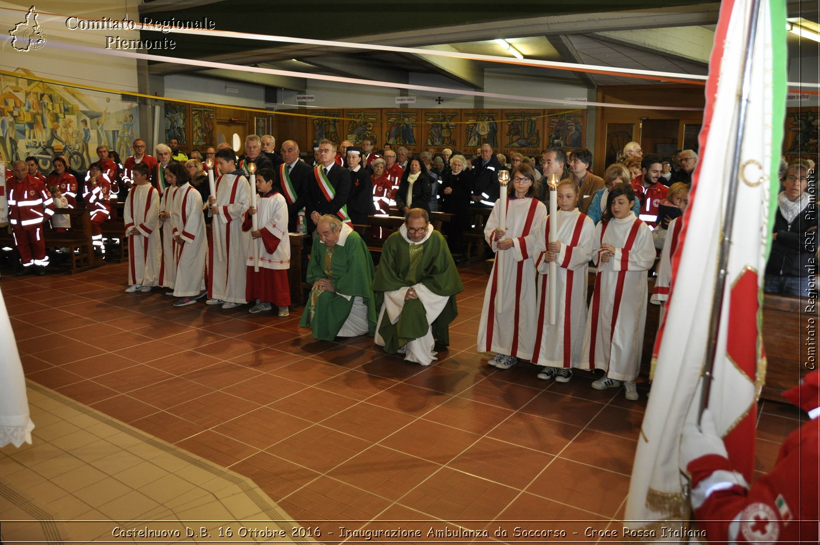 Castelnuovo D.B. 16 Ottobre 2016 - Inaugurazione Ambulanza da Soccorso - Croce Rossa Italiana- Comitato Regionale del Piemonte