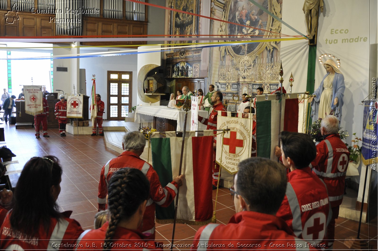 Castelnuovo D.B. 16 Ottobre 2016 - Inaugurazione Ambulanza da Soccorso - Croce Rossa Italiana- Comitato Regionale del Piemonte