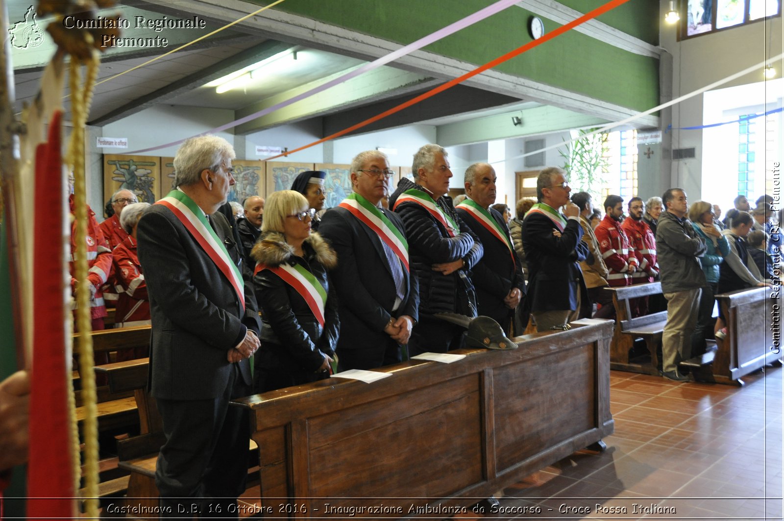 Castelnuovo D.B. 16 Ottobre 2016 - Inaugurazione Ambulanza da Soccorso - Croce Rossa Italiana- Comitato Regionale del Piemonte